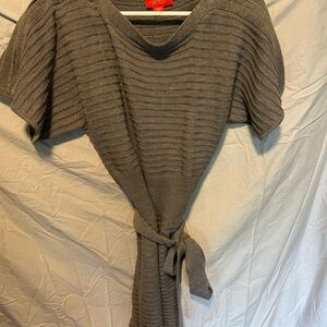 Signature by Sangria Gray Knit Top